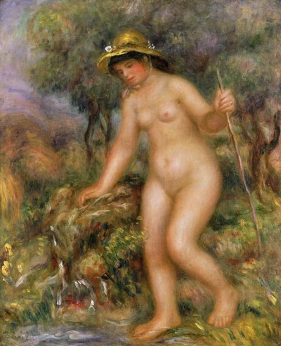La Source or Gabrielle Nude by Pierre Auguste Renoir
